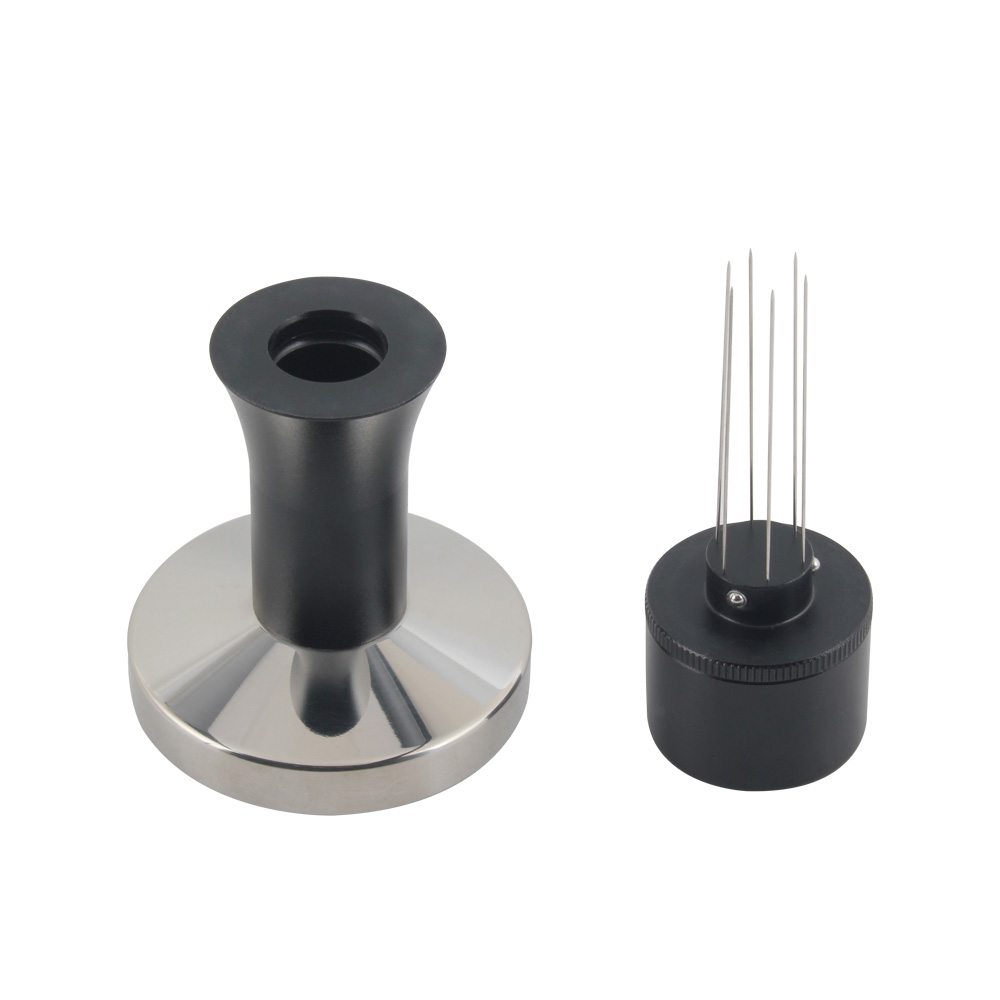 2 in 1 Aluminum Alloy Espresso Coffee Tamper