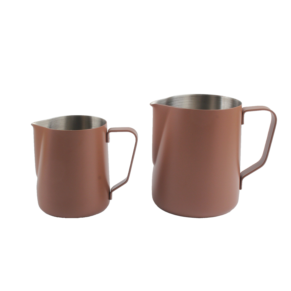 Barista Milk Steaming Jug, Espresso Steaming Pitcher Milk Frother Cup