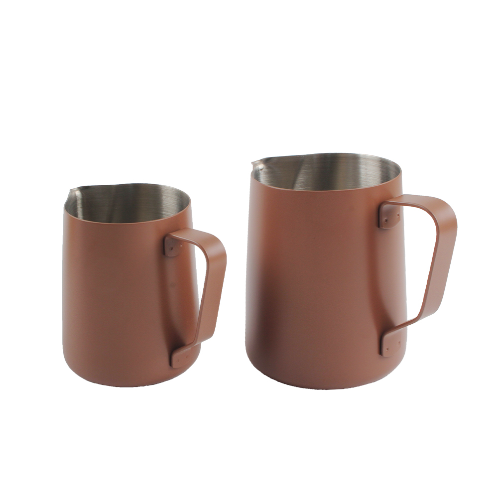 Barista Milk Steaming Jug, Espresso Steaming Pitcher Milk Frother Cup