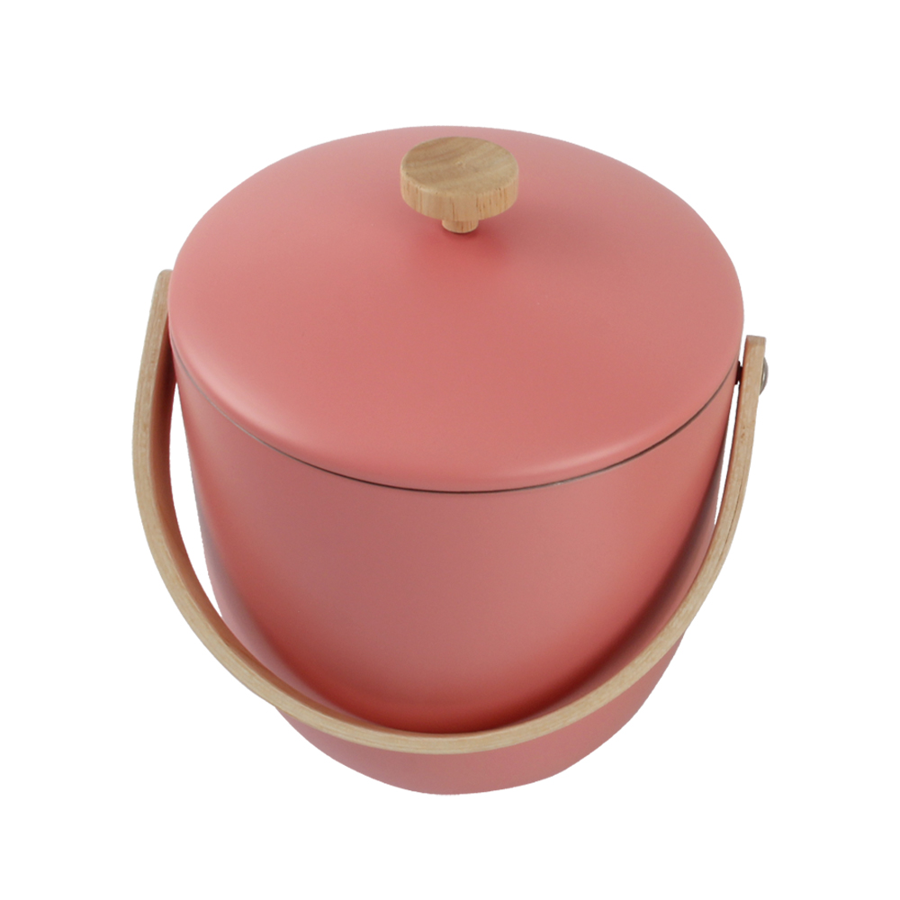 3l Double-Walled Stainless Steel Ice Bucket With Lid for Parties, Bar, Home, Restaurant, Clubs