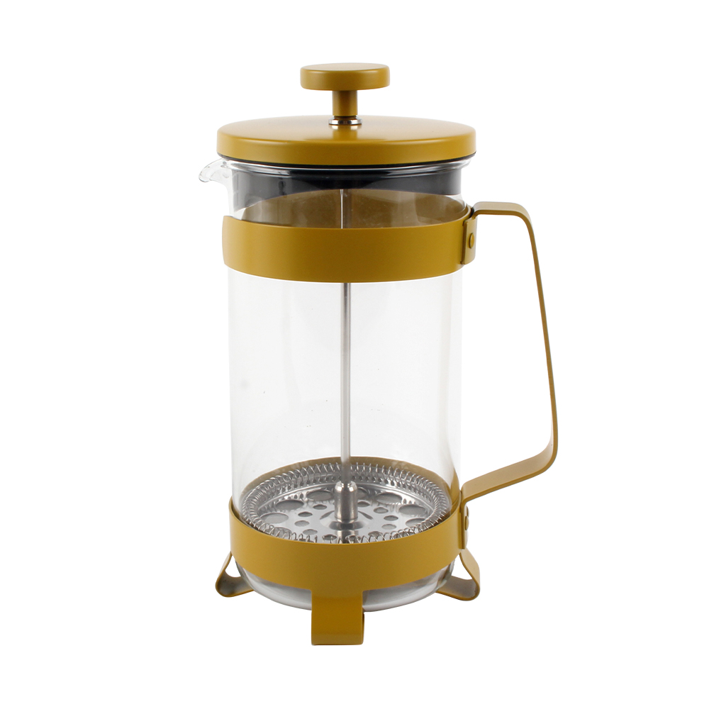 Bpa-Free Brewed Tea Pot Coffee Plunger, Heat Resistant Thickness Borosilicate French Press