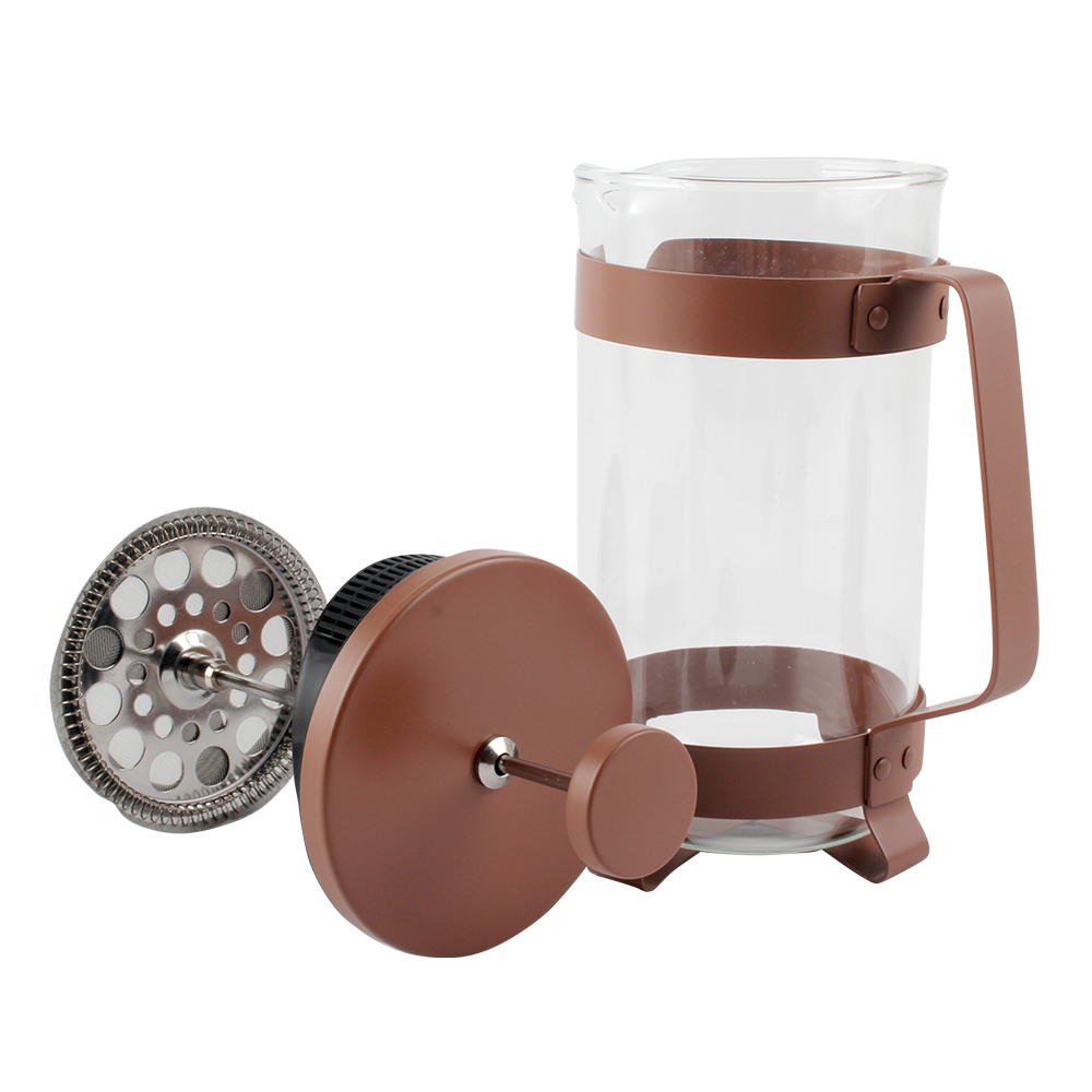 Cold Brew Coffee Tea Pot, Heat Resistant Borosilicate Glass French Press