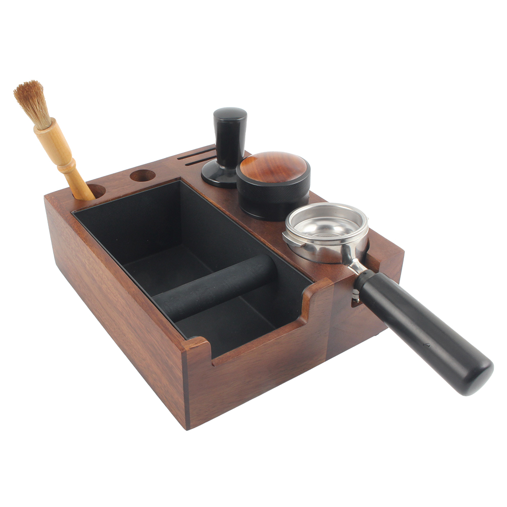 Espresso Coffee Accessories Set, Espresso Tamping Station for Espresso Coffee Machine Barista