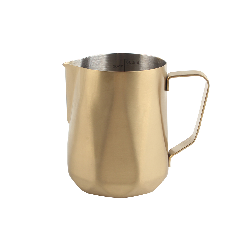 Premium Stainless Steel Coffee Milk Jug - Perfect for Barista-Style Frothing