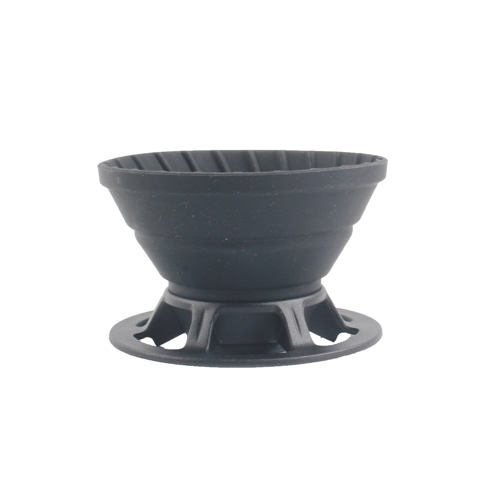 Collapsible Pour Over Coffee Dripper, Silicone Reusable Pour Over Coffee Maker for Camping, Travel