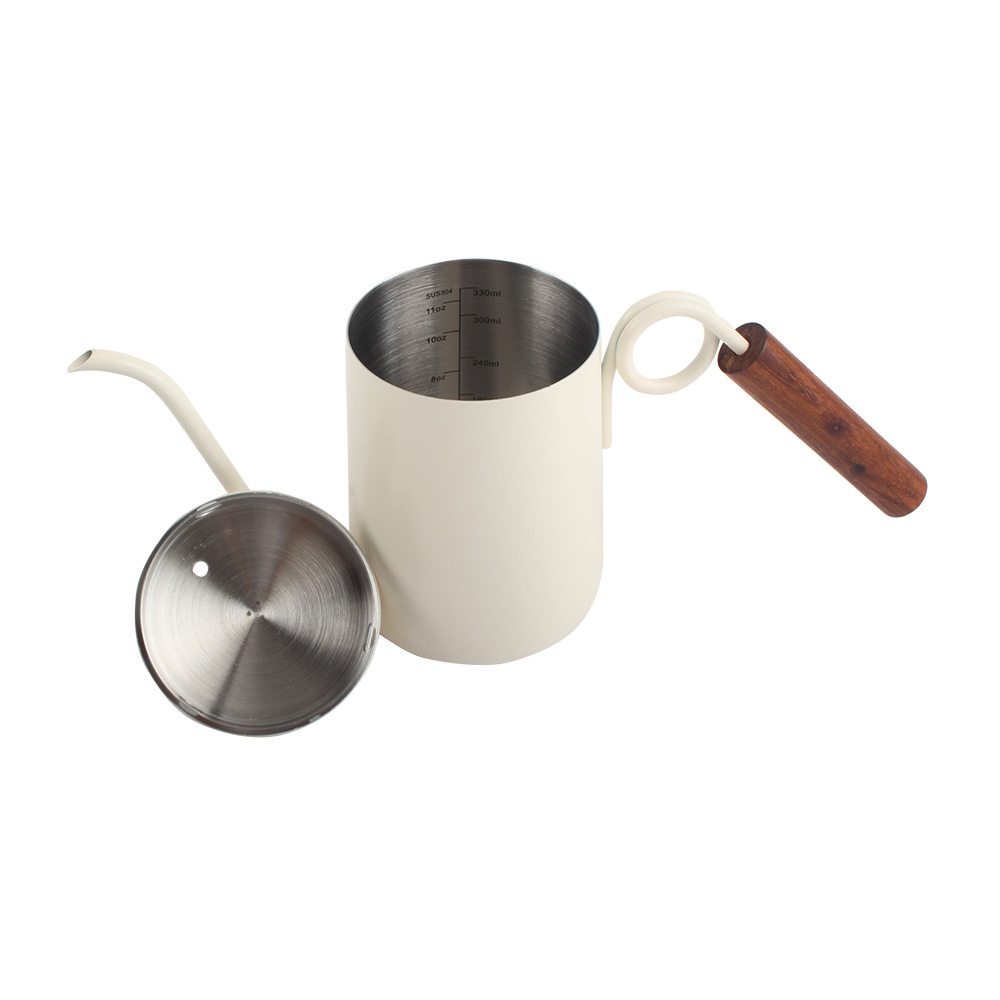Elegant Stainless Steel Gooseneck Kettle - Ideal for Pour Over Brewing