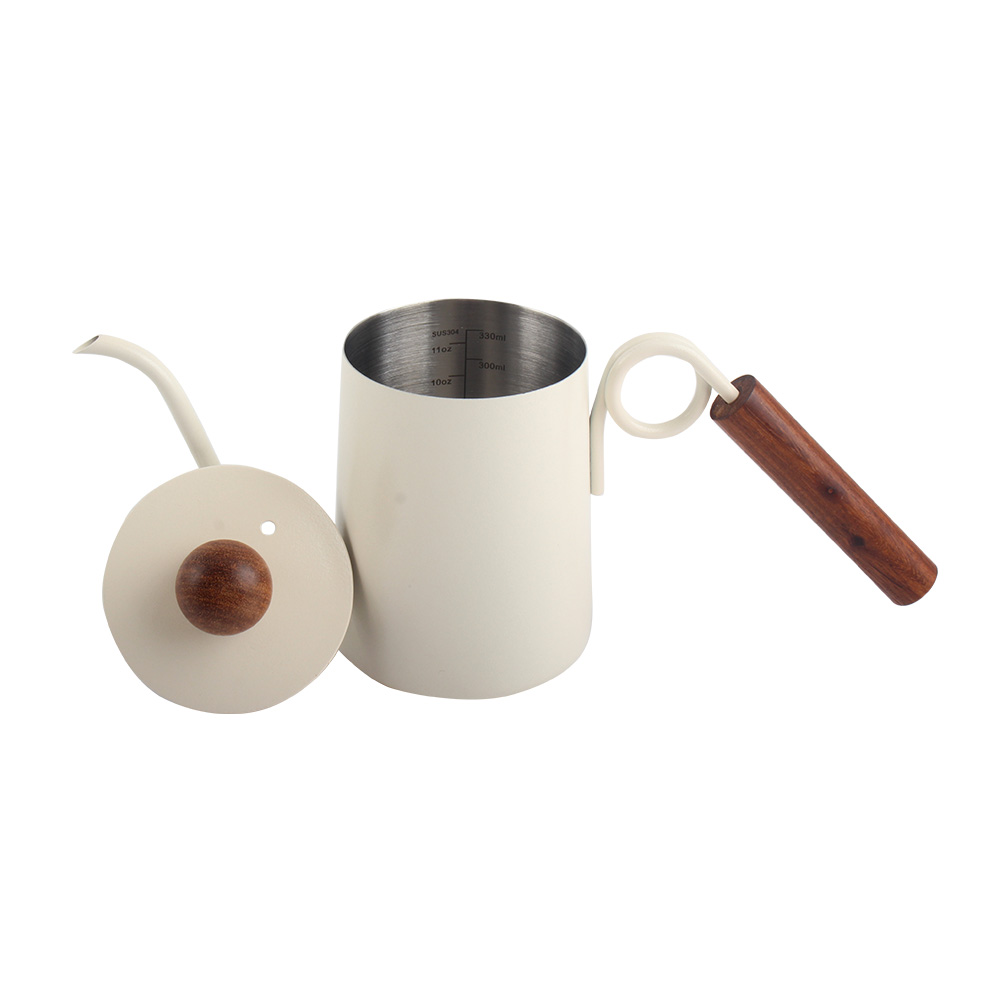 Elegant Stainless Steel Gooseneck Kettle - Ideal for Pour Over Brewing